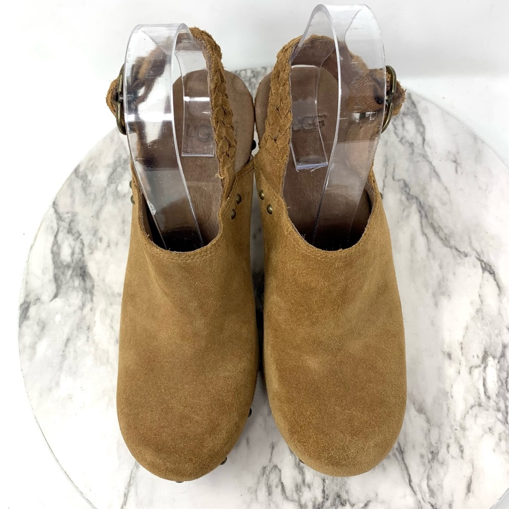 Ugg Dafny Shearling Lined Stud Braided Slingback … - image 6